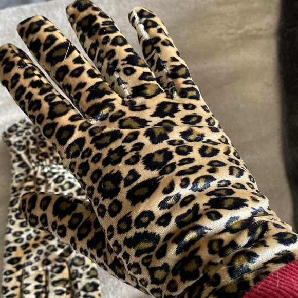 Cejon thinsulate leopard print gloves - Picture 2 of 5